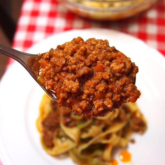 Great Authentic Bolognese Sauce