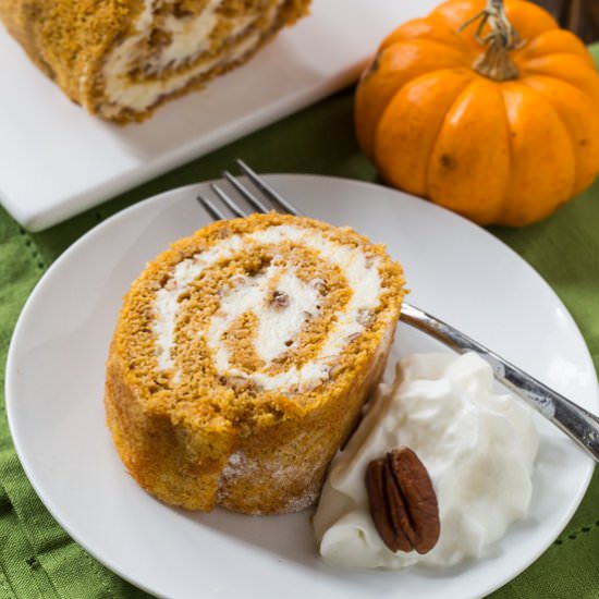 Pumpkin Cake Roll
