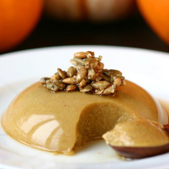 Vegan Pumpkin Panna Cotta