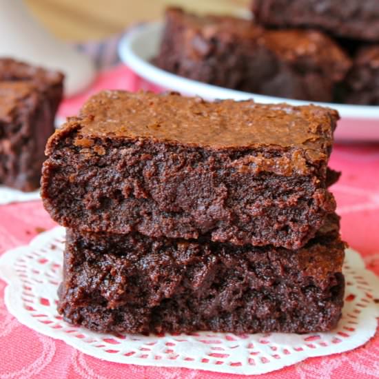 One-Bowl Fudge Brownies