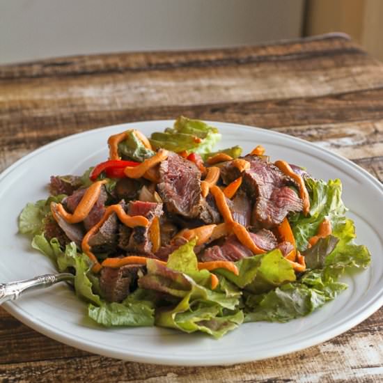 Romesco Steak Salad