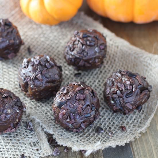 Chocolate Protein Date Balls