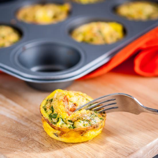 Spinach Egg Muffins