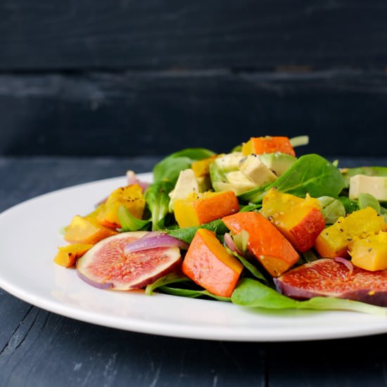 Autumn- and wintersalad
