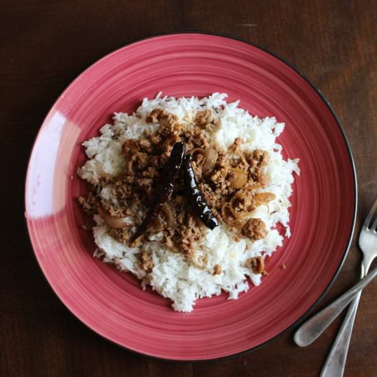 Stir Fried Chicken with Soy Sauce