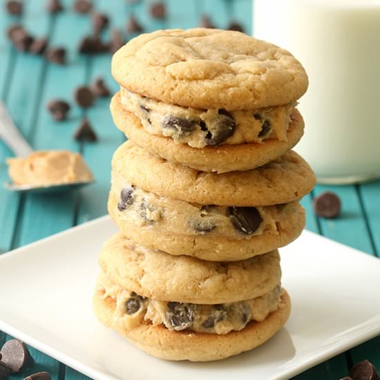 Peanut Butter Cookie Dough Cookies
