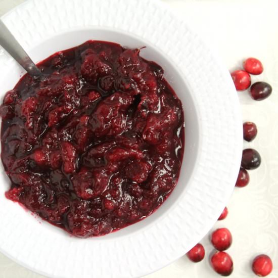 Homemade Cranberry Sauce