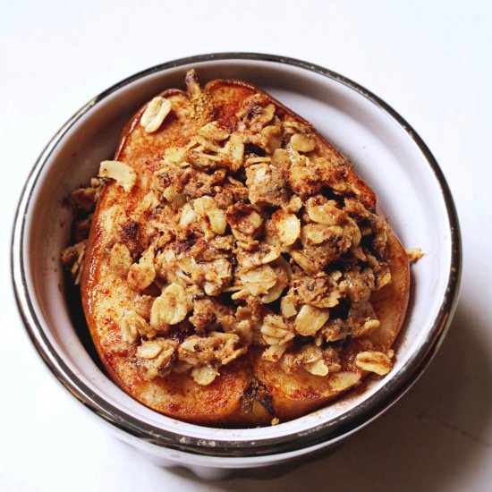 Single Serve Baked Pears