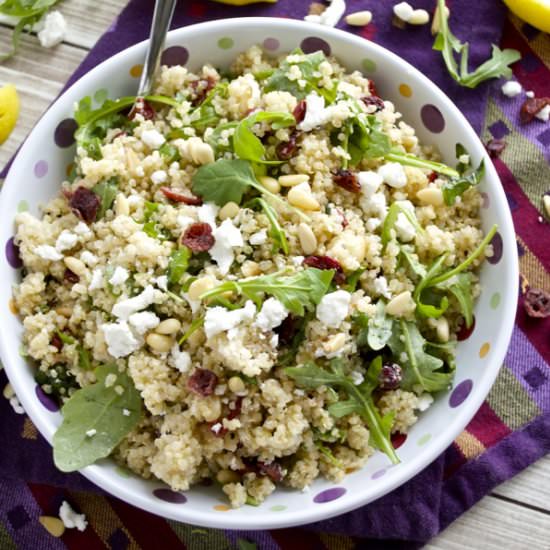 Tri-Color Quinoa Salad