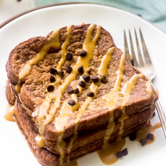 PB Chocolate Protein French Toast