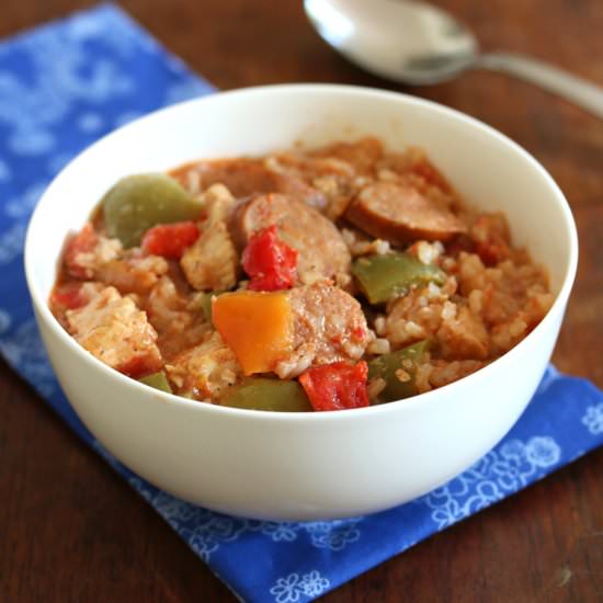 Slow Cooker Jambalaya