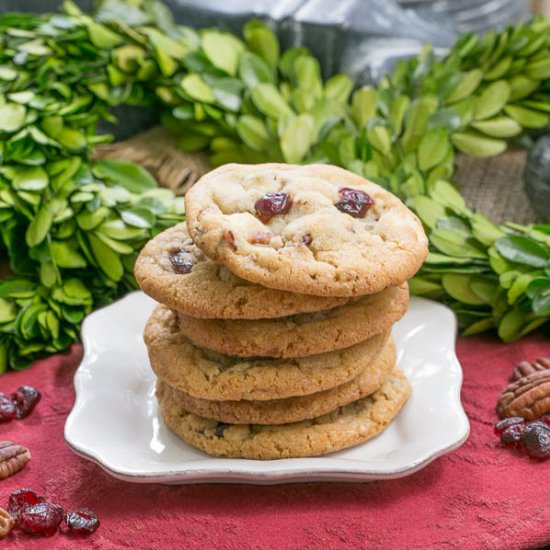 Cranberry White Chocolate Cookies