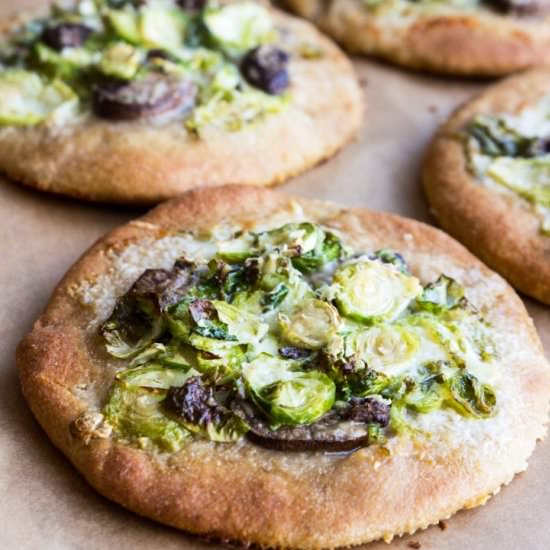 Brussels & Creme Fraiche Pizza
