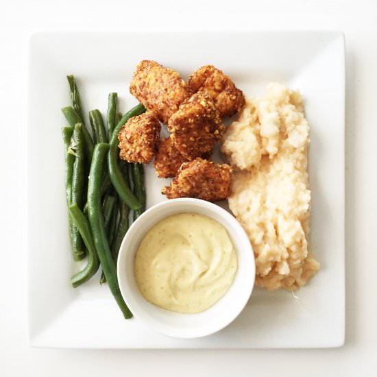 Almond & Flax Chicken Nuggets
