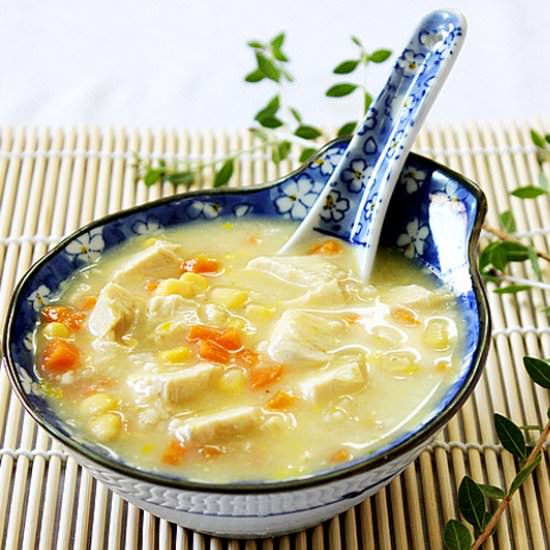 Chicken Corn Carrot Soup