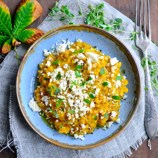 Nordic Pearl Barley Pumpkin Risotto