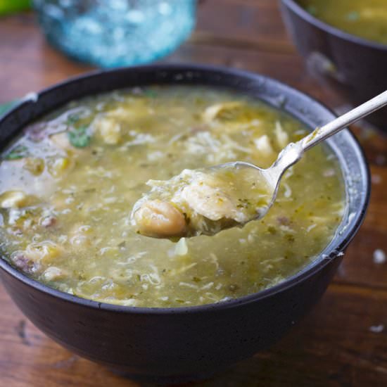 Jalapeno Lime Chicken Soup