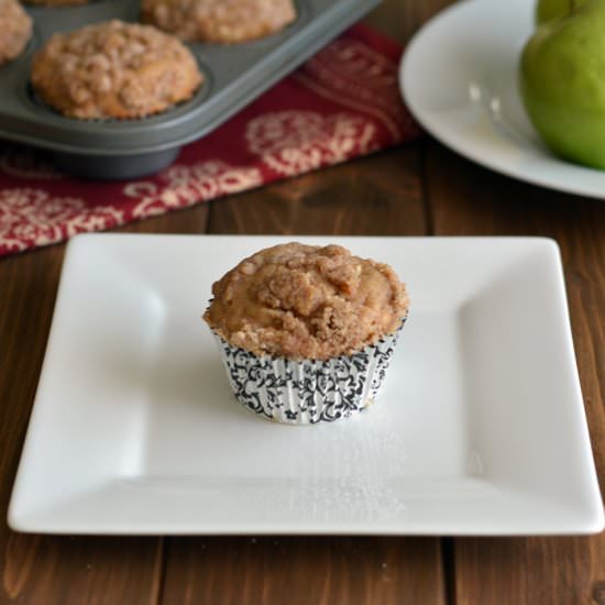 Apple Crumb Muffins