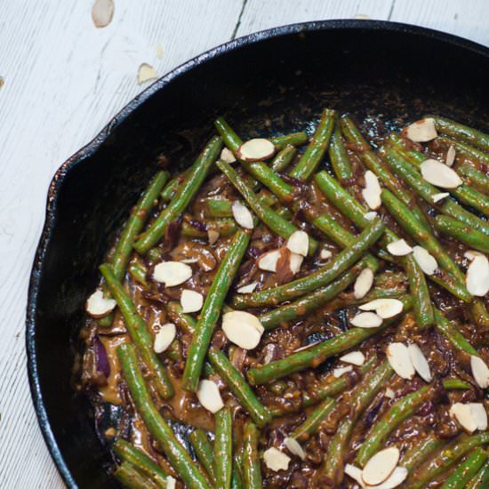 Creamy Stovetop Green Beans