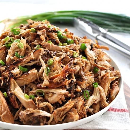 Slow Cooker Crispy Chinese Chicken