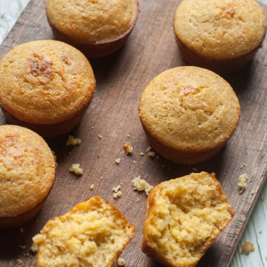 Sweet Whole Wheat Cornbread Recipe