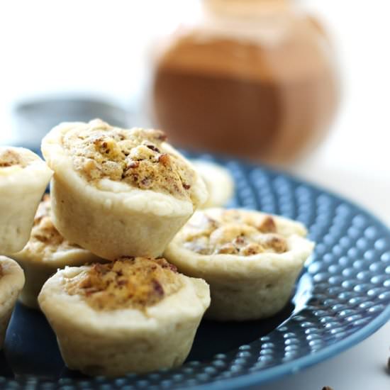 One Dozen Pecan Pie Tarts