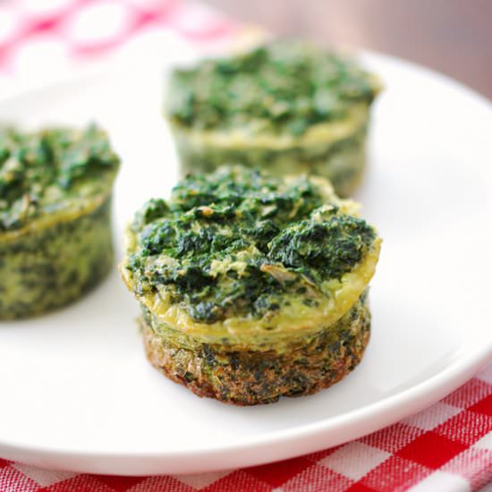 Spinach Quiches