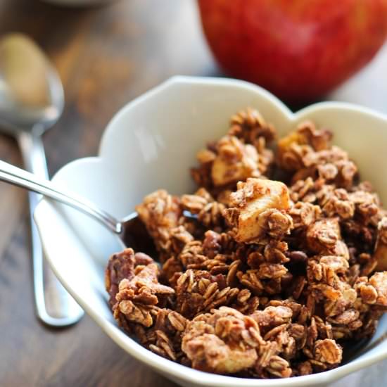 Cinnamon Apple Pie Granola