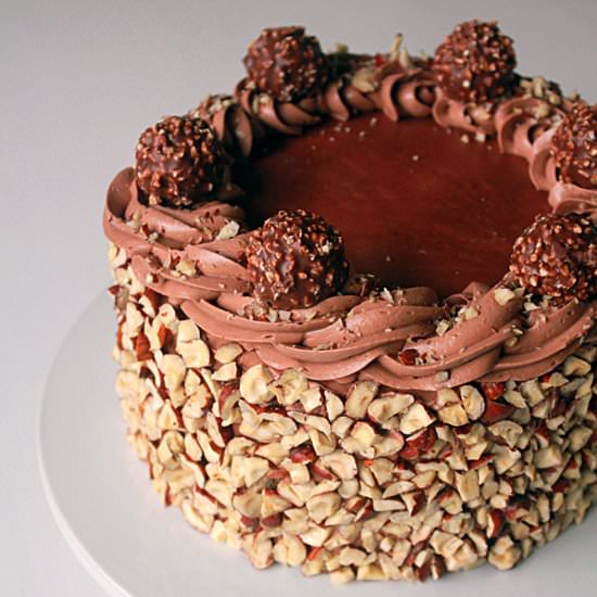 Ferreo Rocher Cake