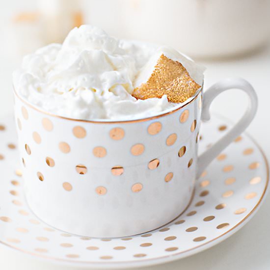 Peppermint White Hot Chocolate