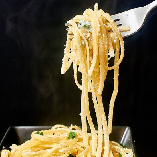 Greek Yogurt Lemon Pasta