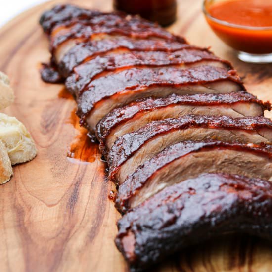 Spicy Maple Glazed Baby Back Ribs