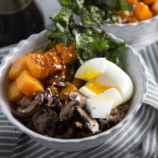 Barley and Brown Rice Bowl