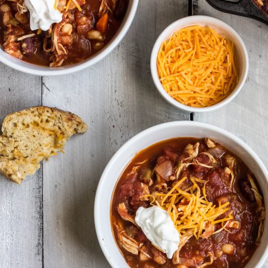 Spicy Turkey Chili