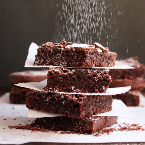 whole wheat brownies