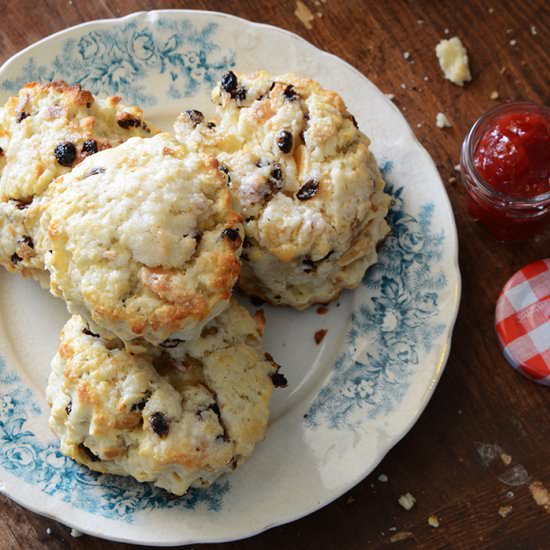 Cranberry Almond Scones