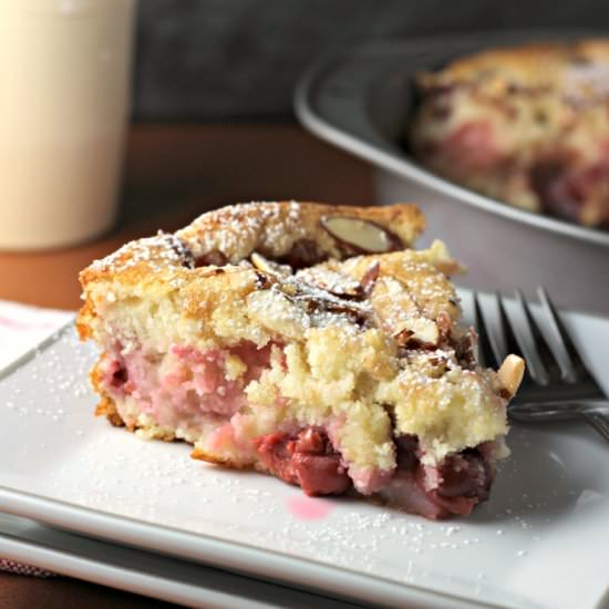 Cherry Delicious Almond Cake
