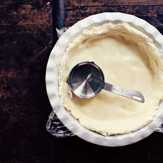 super easy pie crust