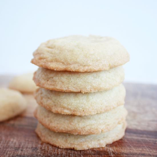 Coconut Lime Sugar Cookies