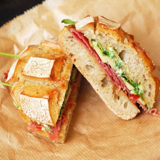 Smoked Beef Sandwich