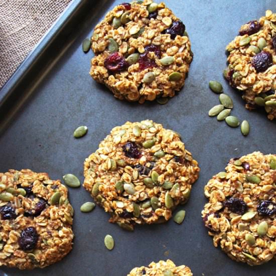 Pumpkin Breakfast Cookies