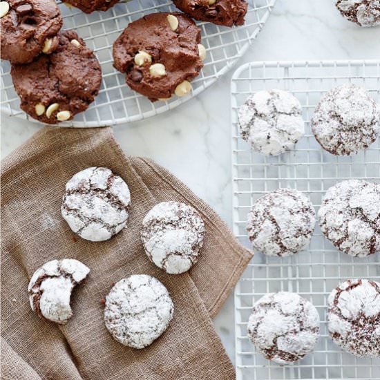 Triple Chocolate Cookies