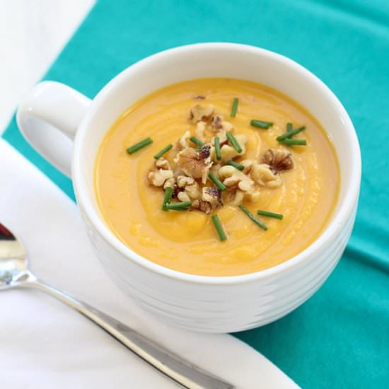 Butternut Squash and Apple Soup