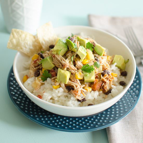 Crockpot Mexican Pineapple Chicken