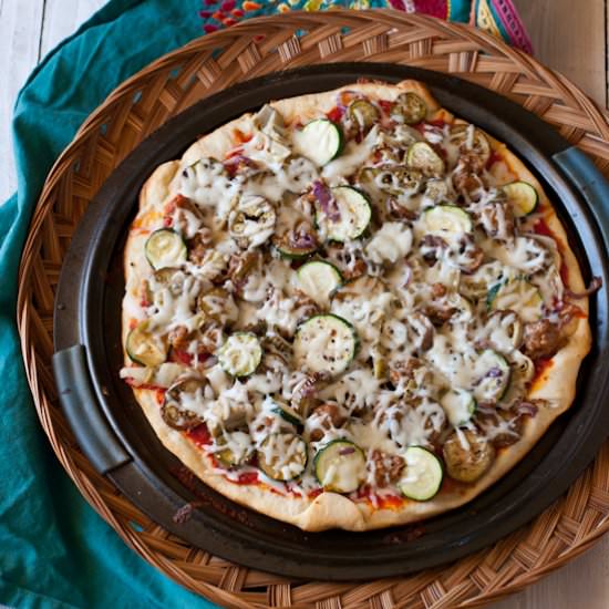 Ratatouille Pizza