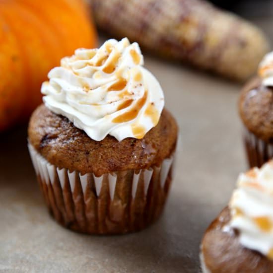 Pumpkin Spice Latte Cupcakes
