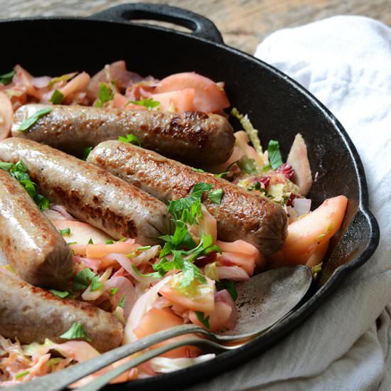 Paleo Chicken Sausage Skillet