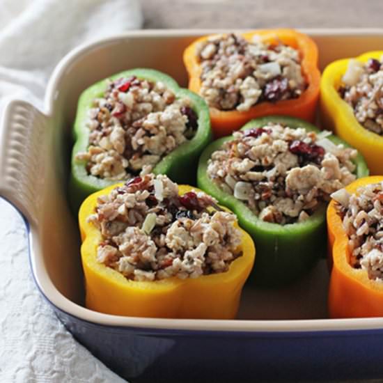 thanksgiving stuffed peppers