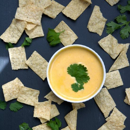 Skinny Greek Yogurt Queso Dip
