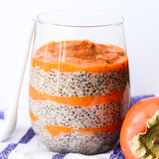 Sweet Persimmon Chia Pudding
